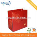 Red cheap packaging paper bag